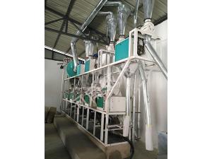 面粉機（云南省德欽縣青稞面粉機）